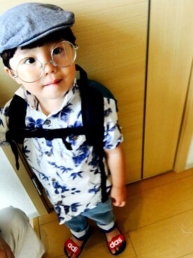 さやかさん(キッズ・80cm)の夏コーディネート