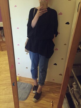 「Cienta（シエンタ）のアイテム」を使った、Letty Chenさん（レディース・155cm）の春コーディネート