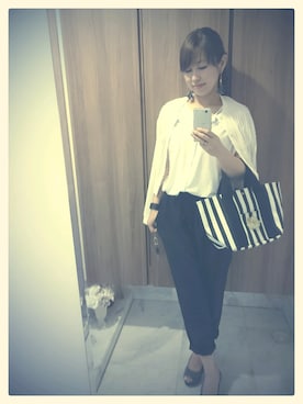 「wonder（ワンダー）のアイテム」を使った、高橋　佐知さん（レディース・163cm）の夏コーディネート