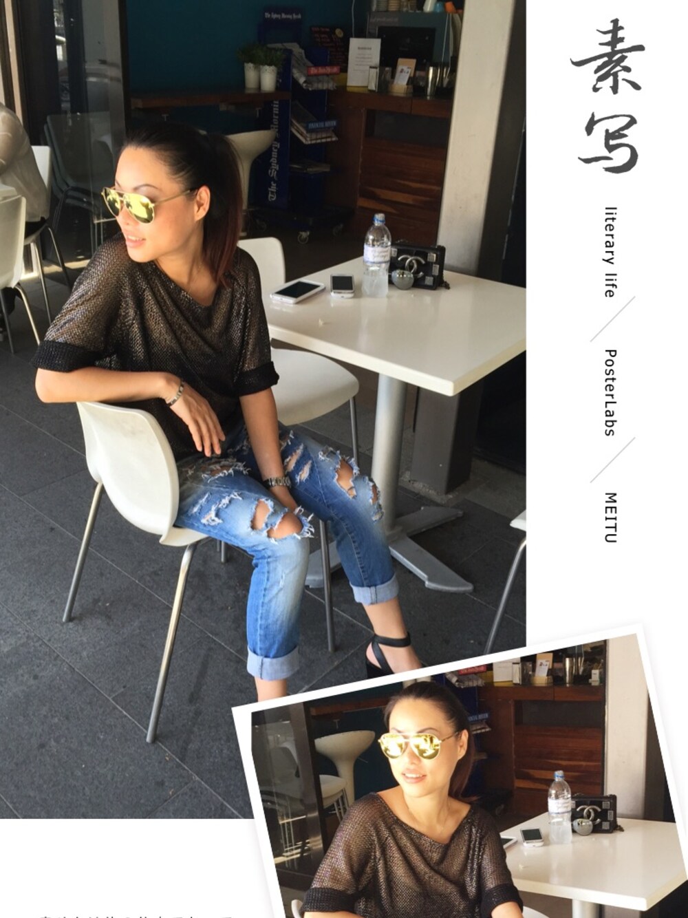 「CELINEのアイテム（サングラス、ゴールド系）」を使った、Fionaさん（レディース・168cm）の冬コーディネートの1枚目の写真