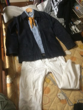 「A.P.C.（アーペーセー）のアイテム（カバーオール）」を使った、かんちゃんさん（メンズ・169cm）の夏コーディネート