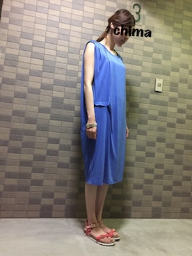 chima*さん（レディース・165cm）の夏コーディネート