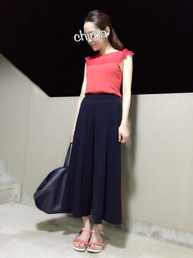 chima*さん(レディース・165cm)の夏コーディネート