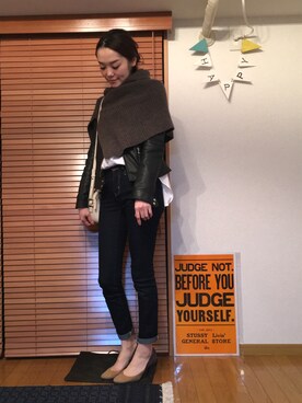 chima*さん（レディース・165cm）の冬コーディネート