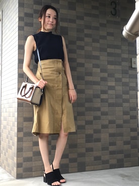 「EVER AFTER（エバーアフター）のアイテム」を使った、chima*さん（レディース・165cm）の秋コーディネート