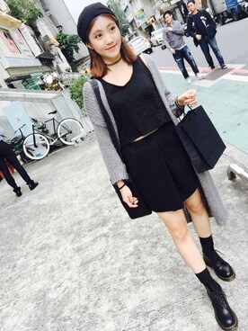 「VII&CO（VII&CO）のアイテム（ジャケット/アウター）」を使った、Elaine.さん（レディース・170cm）の冬コーディネート