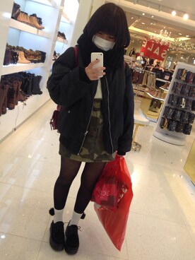 まなつさん（レディース・153cm）の冬コーディネート