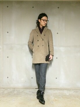 boycott 北千住丸井店 スタッフさん(メンズ・174cm)の冬コーディネート