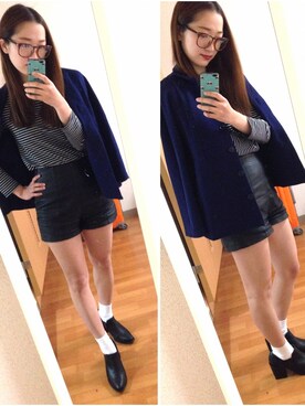 「EMODA（エモダ）のアイテム（その他シューズ）」を使った、Ａさん（レディース・160cm）の春コーディネート