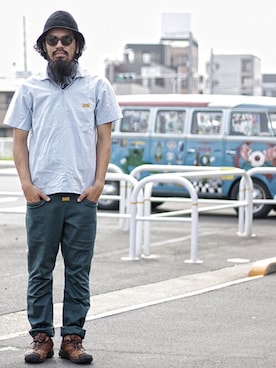 「NATAL DESIGN（ネイタルデザイン）のアイテム（シャツ/ブラウス）」を使った、SCATTER BRAIN nicoじいさん（メンズ・175cm）の秋コーディネート