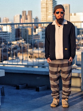 「NATAL DESIGN（ネイタルデザイン）のアイテム（シャツ/ブラウス）」を使った、SCATTER BRAIN nicoじいさん（メンズ・175cm）の春コーディネート