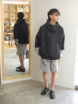 「mythography（ミソグラフィー）のアイテム」を使った、DAYS-corner-さん（メンズ・174cm）の春コーディネート