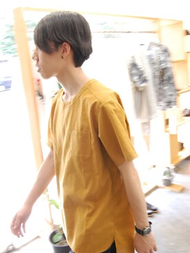 「mythography（ミソグラフィー）のアイテム」を使った、DAYS-corner-さん（メンズ・174cm）の夏コーディネート