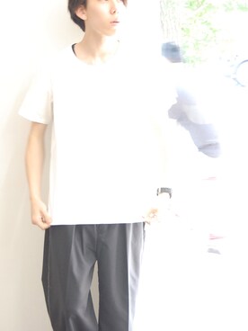 「mythography（ミソグラフィー）のアイテム」を使った、DAYS-corner-さん（メンズ・174cm）の夏コーディネート