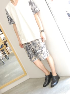 「mythography（ミソグラフィー）のアイテム」を使った、DAYS-corner-さん（メンズ・174cm）の夏コーディネート