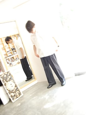 「mythography（ミソグラフィー）のアイテム」を使った、DAYS-corner-さん（メンズ・174cm）の夏コーディネート