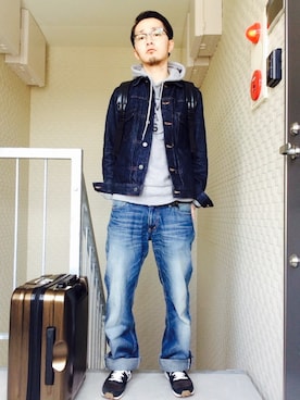 「OriginalFake（オリジナルフェイク）のアイテム」を使った、はるさん（メンズ・167cm）の春コーディネート