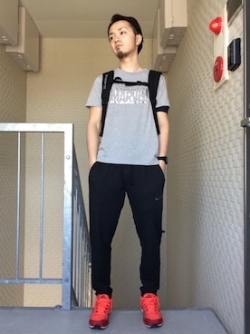 「筋トレ」｜はるさん（メンズ・167cm）の春コーディネート