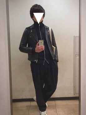 「アイテム（ジャージ）」を使った、takuさん（メンズ・169cm・20代）の秋コーディネート