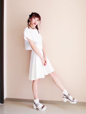 Pinkさん(レディース・166cm)の夏コーディネート