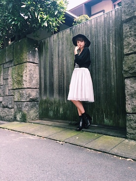 「DazyClair（デイジークレア）のアイテム」を使った、加藤ナナ（加藤ちゃん）さん（レディース・160cm）の秋コーディネート