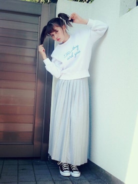 加藤ナナ（加藤ちゃん）さん（レディース・160cm）の秋コーディネート