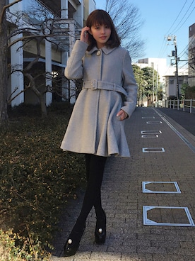 加藤ナナ(加藤ちゃん)さん(レディース・160cm)の冬コーディネート