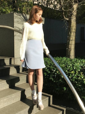 加藤ナナ（加藤ちゃん）さん（レディース・160cm）の春コーディネート