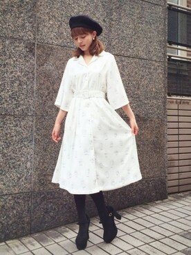 「RUBY AND YOU」｜加藤ナナ（加藤ちゃん）さん（レディース・160cm）の春コーディネート