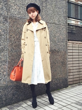 「RUBY AND YOU」｜加藤ナナ（加藤ちゃん）さん（レディース・160cm）の春コーディネート