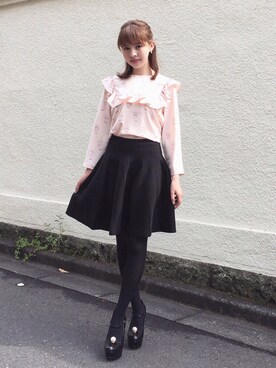 加藤ナナ(加藤ちゃん)さん(レディース・160cm)の春コーディネート