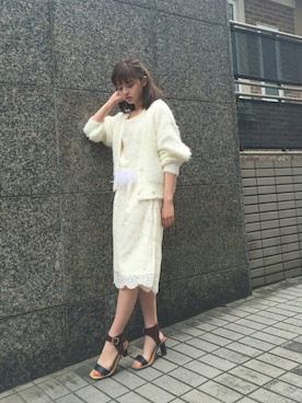 加藤ナナ（加藤ちゃん）さん（レディース・160cm）の春コーディネート