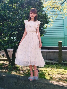 加藤ナナ（加藤ちゃん）さん（レディース・160cm）の春コーディネート