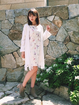 加藤ナナ(加藤ちゃん)さん(レディース・160cm)の春コーディネート