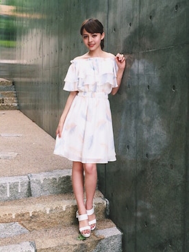 加藤ナナ(加藤ちゃん)さん(レディース・160cm)の春コーディネート