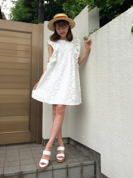 加藤ナナ（加藤ちゃん）さん（レディース・160cm）の春コーディネート