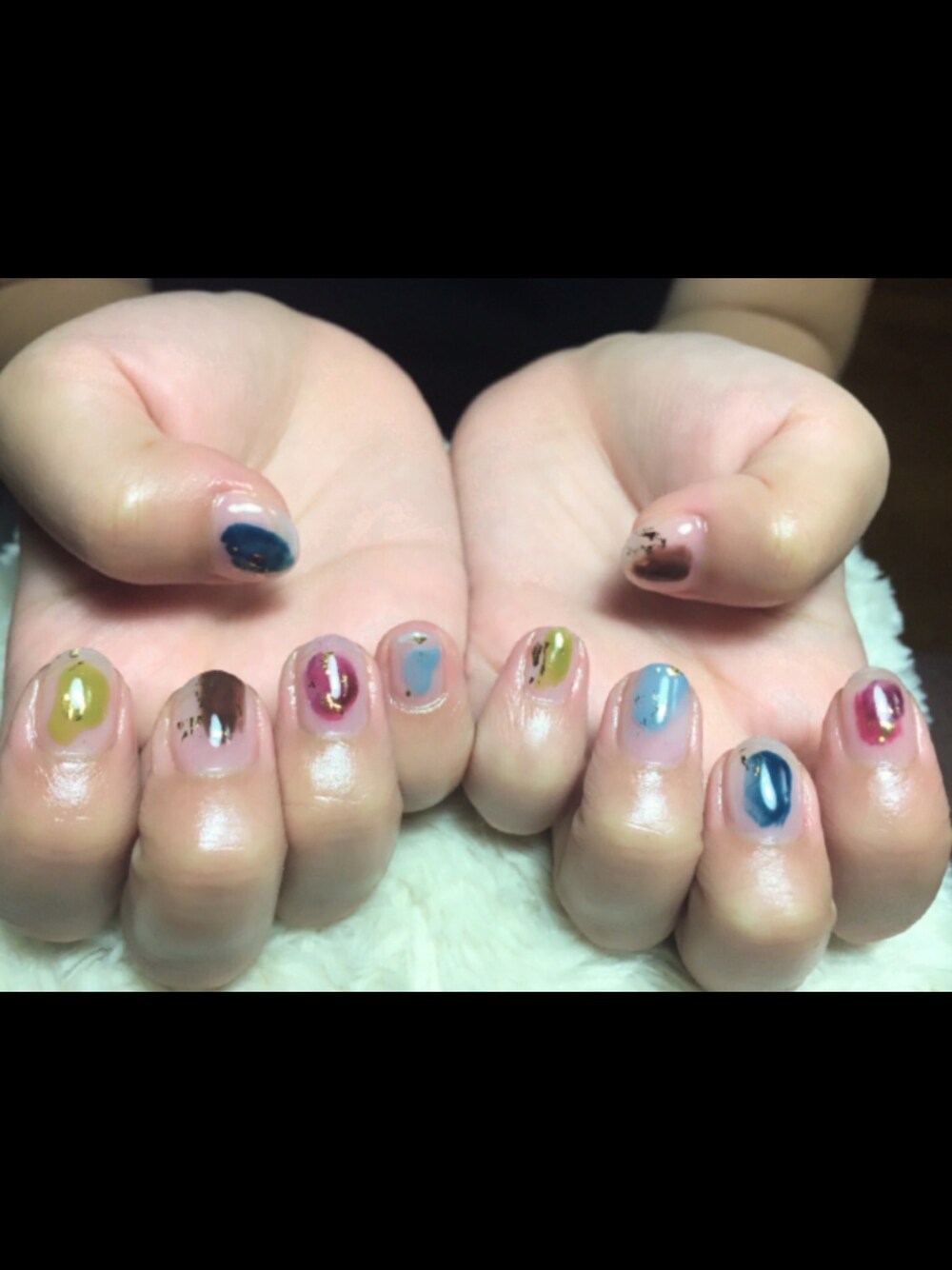 「シンプルスタイル、ネイル、newnail、nail 、ぬりかけネイル、秋、かわいい」｜「no brandのアイテム（その他、その他）」を使った、あすかぴさん（レディース・164cm）の秋コーディネートの1枚目の写真