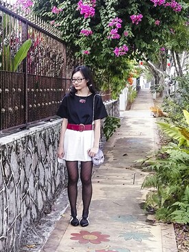 「wearsg」｜「アイテム（ショルダーバッグ）」を使った、PUPURENさん（レディース・171cm）の春コーディネート