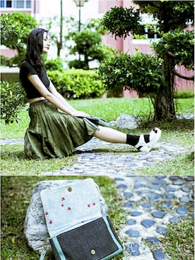 「wearsg」｜「アイテム（サンダル）」を使った、PUPURENさん（レディース・171cm）の夏コーディネート
