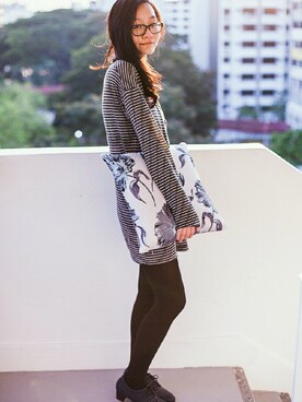 「wearsg」｜「アイテム（ニット/セーター）」を使った、PUPURENさん（レディース・171cm）の秋コーディネート