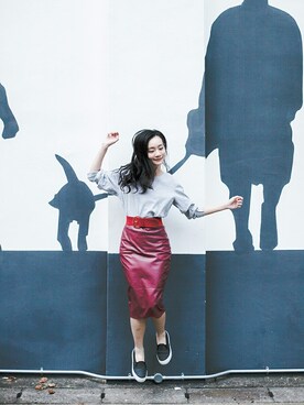 「wearsg」｜「アイテム（スニーカー）」を使った、PUPURENさん（レディース・171cm）の秋コーディネート