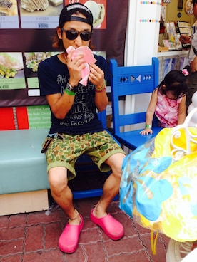 「VANS（バンズ）のアイテム（財布/小物）」を使った、Little Boyさん（メンズ・167cm）の夏コーディネート