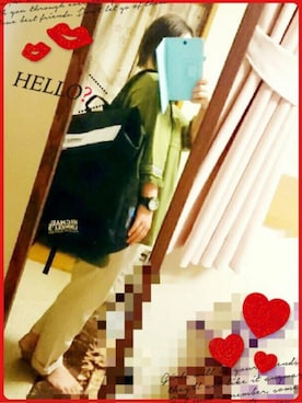 「OOPS（ウップス）のアイテム（トップス）」を使った、あゆたさん（レディース・150cm）の春コーディネート