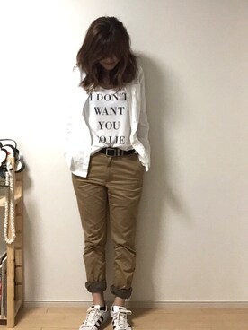 erina さん（レディース・165cm）の春コーディネート