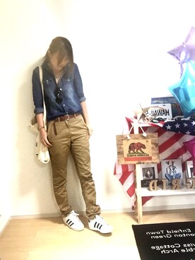 erina さん（レディース・165cm）の夏コーディネート