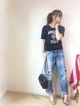 erina さん（レディース・165cm）の夏コーディネート