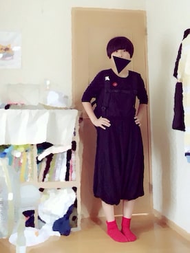 「MASH（マッシュ）のアイテム（その他）」を使った、💭さん（レディース・155cm）の秋コーディネート