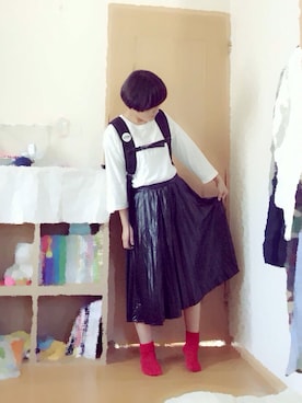 「MASH（マッシュ）のアイテム（その他）」を使った、💭さん（レディース・155cm）の秋コーディネート