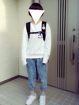 「MASH（マッシュ）のアイテム」を使った、💭さん（レディース・155cm）の秋コーディネート