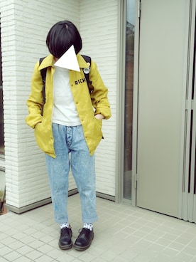 「MASH（マッシュ）のアイテム」を使った、💭さん（レディース・155cm）の春コーディネート